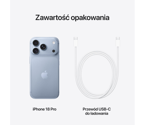Apple iPhone 18 Pro 1TB błękit lodowca - 1593455 - zdjęcie 10